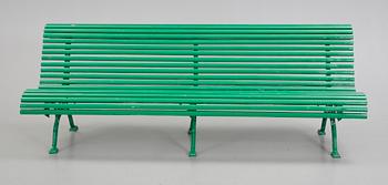 TRÄDGÅRDSSOFFA, trä, 1900-tal.