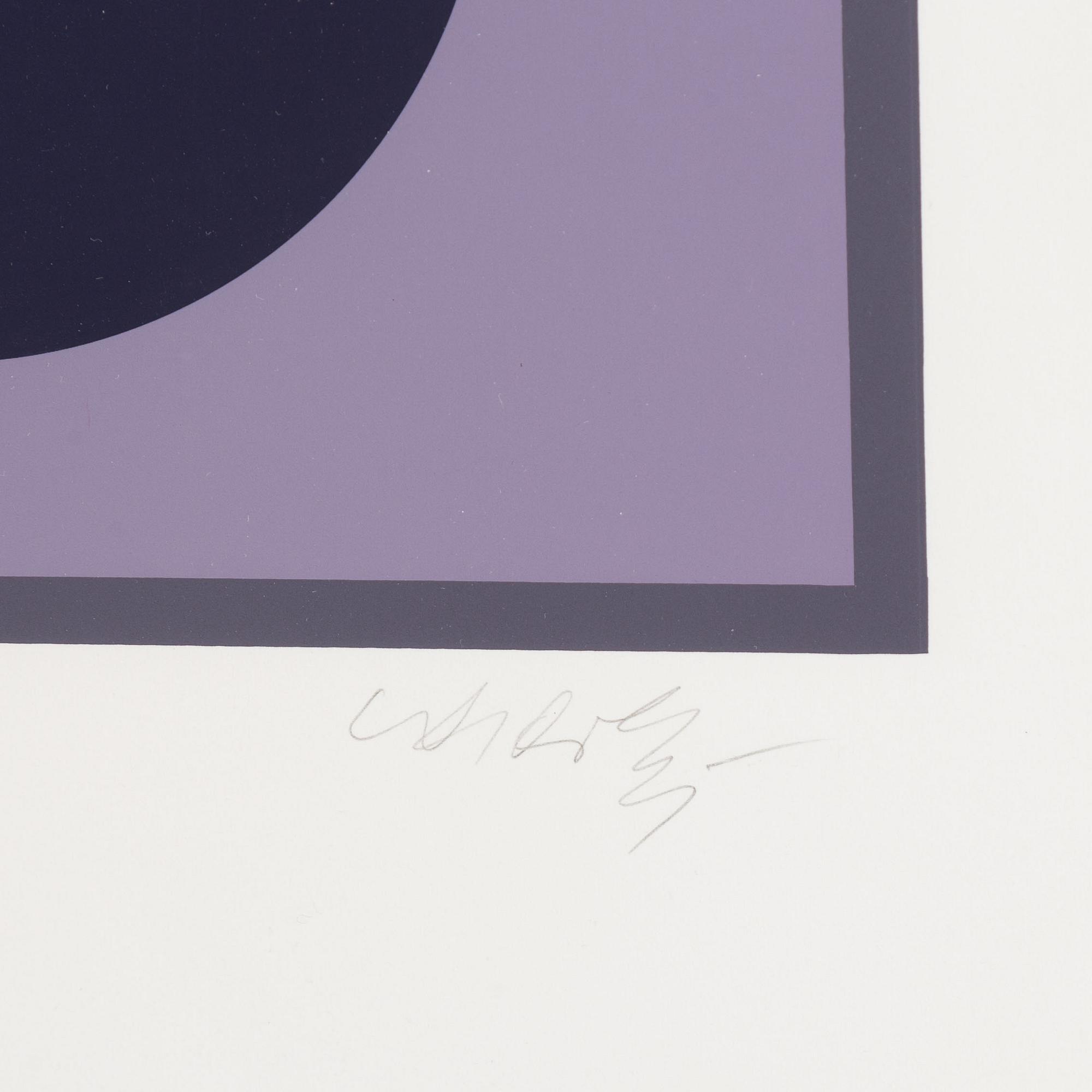 Victor Vasarely, silcscreen in colours, signed and numbered 98/150.