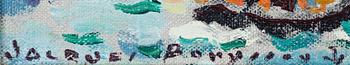 Jaques Bouyssou, oil,on canvas, signed.