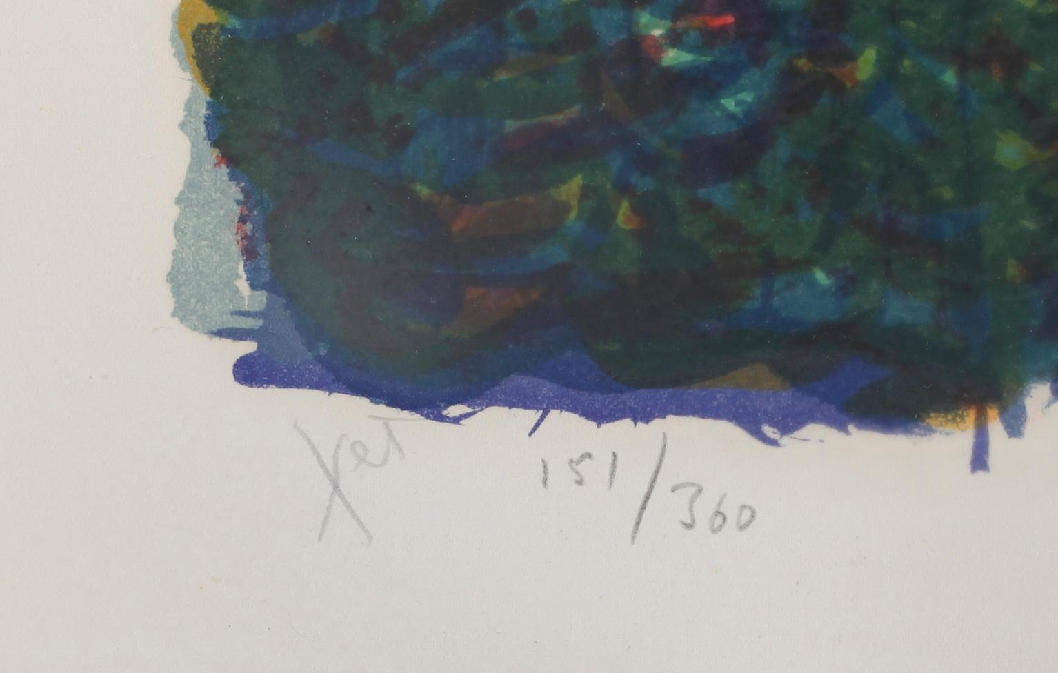 SVEN X:ET ERIXSON, färglitografi, signerad och numrerad 151/360.
