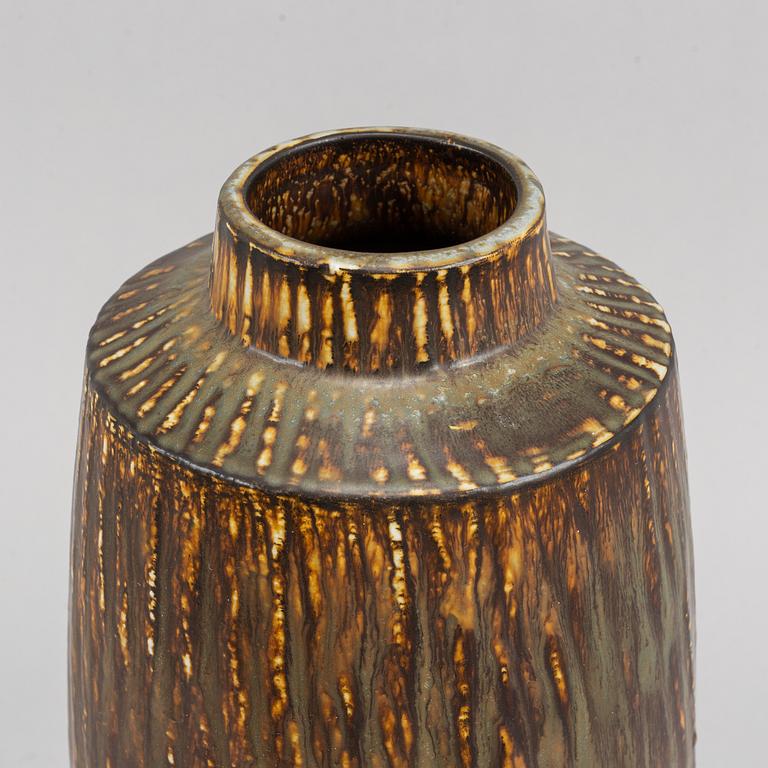A stoneware floor vase by Gunnar Nylund, Rörstrand.
