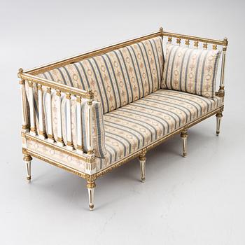 Soffa, sengustaviansk, 1700-talets slut.