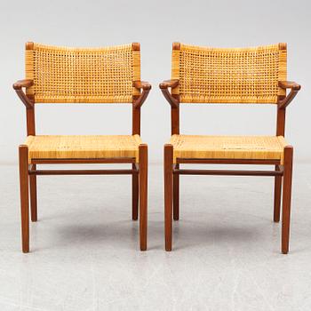 A pair of armchairs, probably Denmark.