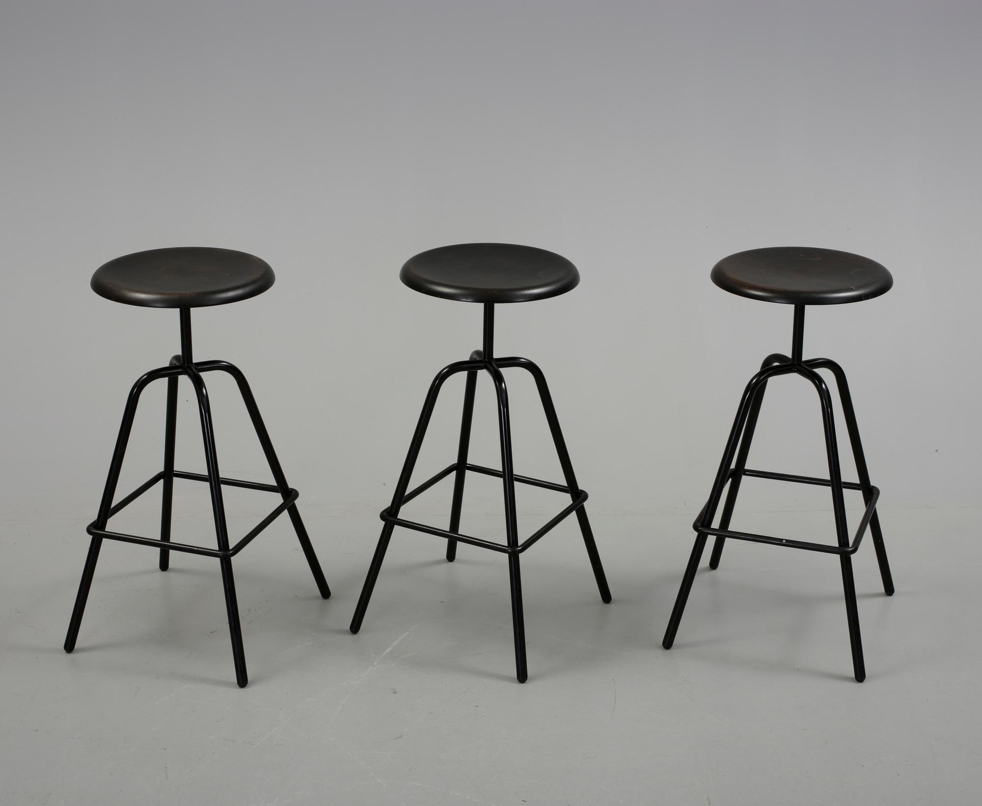 PALLAR/BARSTOLAR, 3 st, Herrenberger Hocker, Atelier Haußmann, Berlin, 2000-tal.