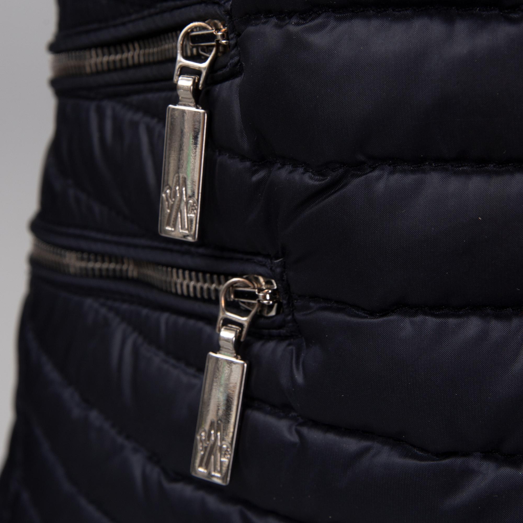 Moncler, a nylon down jacket, size 2.