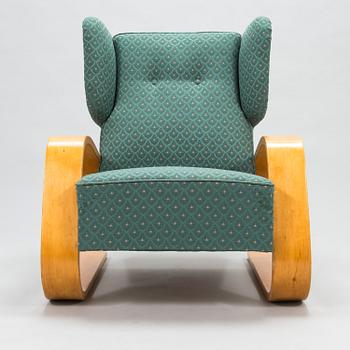 Alvar Aalto, a mid-20th century armchair modell 38 'Tank' for Huonekalu- ja Rakennustyötehdas A.B.