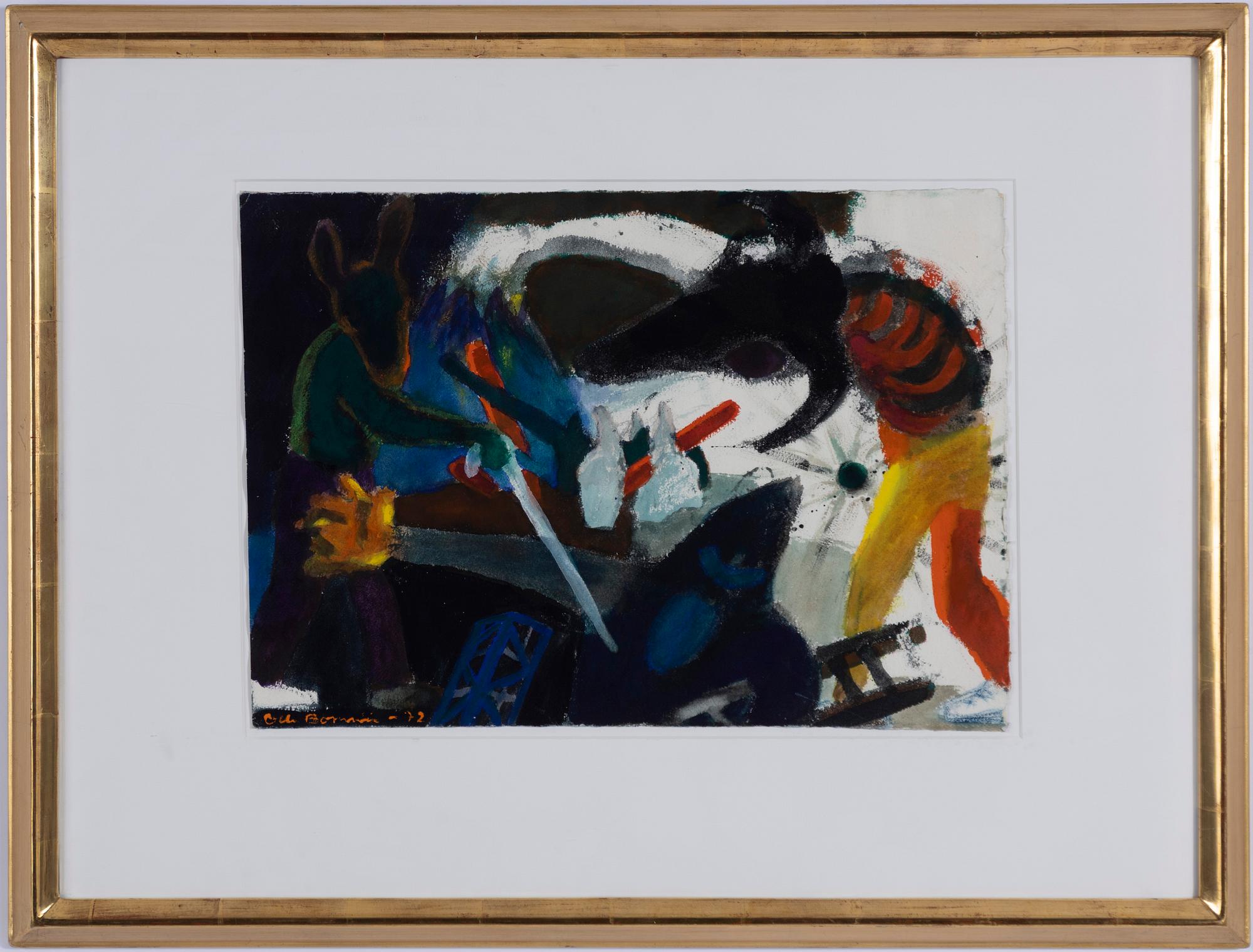 Olle Bonniér, Composition with a cane and a ladder.