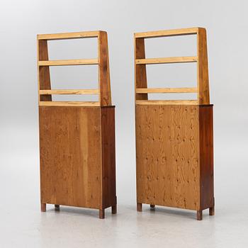 A pair of bookcases, 1930's/40's.