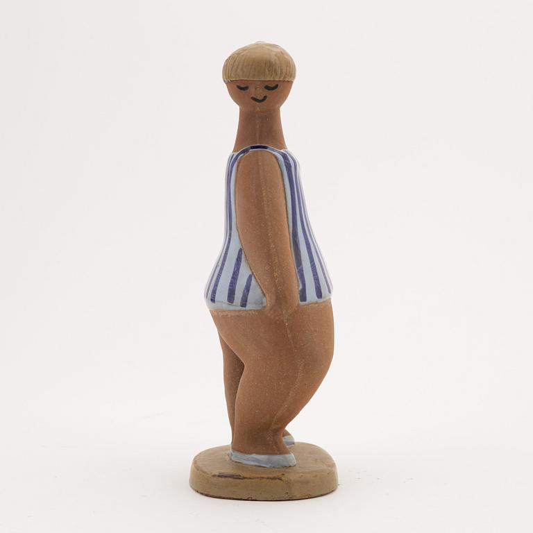 Lisa Larson, a 'Dora' stoneware figurine from 'ABC-flickorna', Gustavsberg.