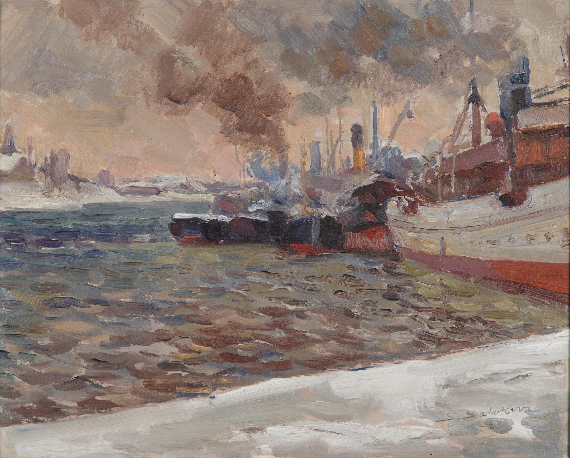 Santeri Salokivi, Hamnvy.