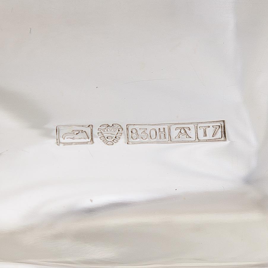 A silver tankard, Auran Kultaseppä Turku 1972.