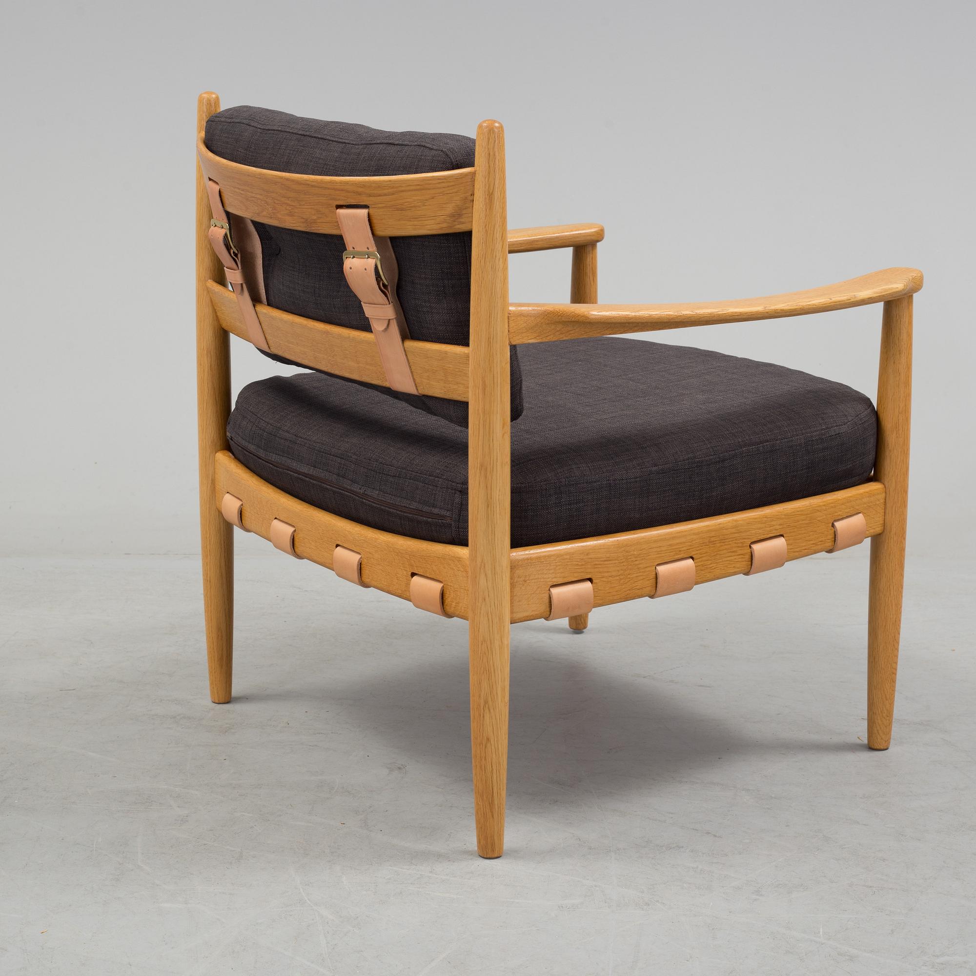 A 'Tornade' sofa and a 'Cadett' easy chair by Eric Merten, IRE möbler, Skillingaryd, Sweden.