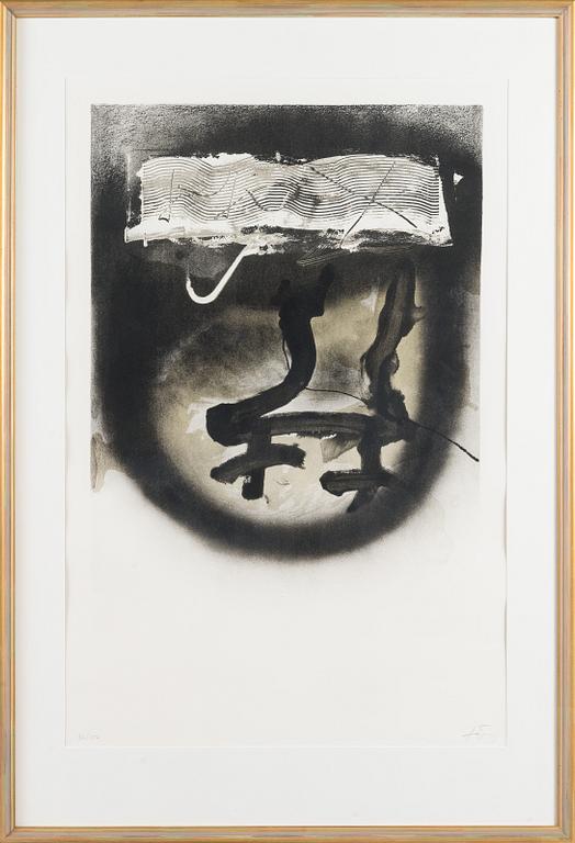 Antoni Tàpies, "Affiche avant lettre 217, FIAC".