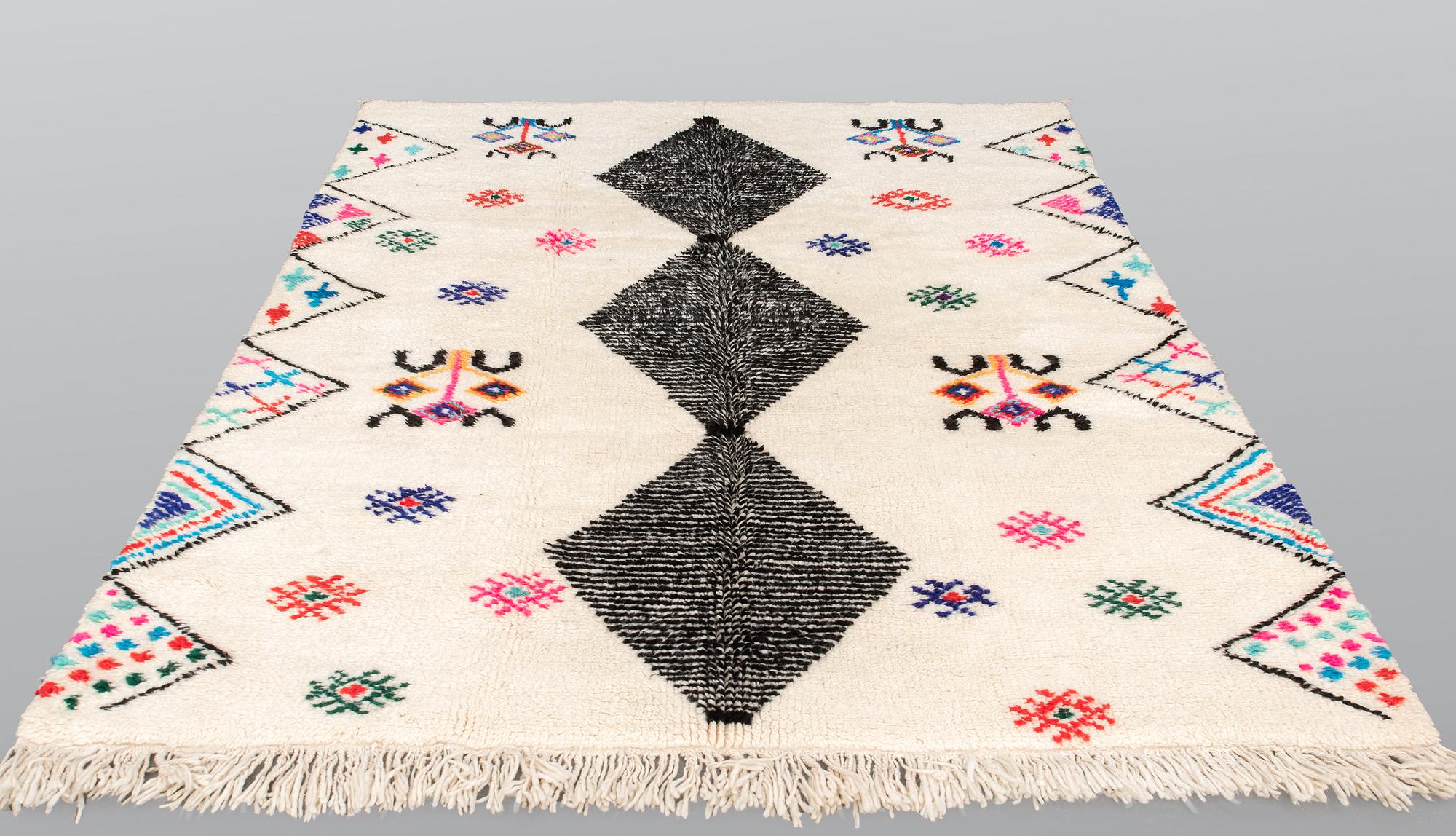 A carpet, Morocco, ca 233 x 170 cm.