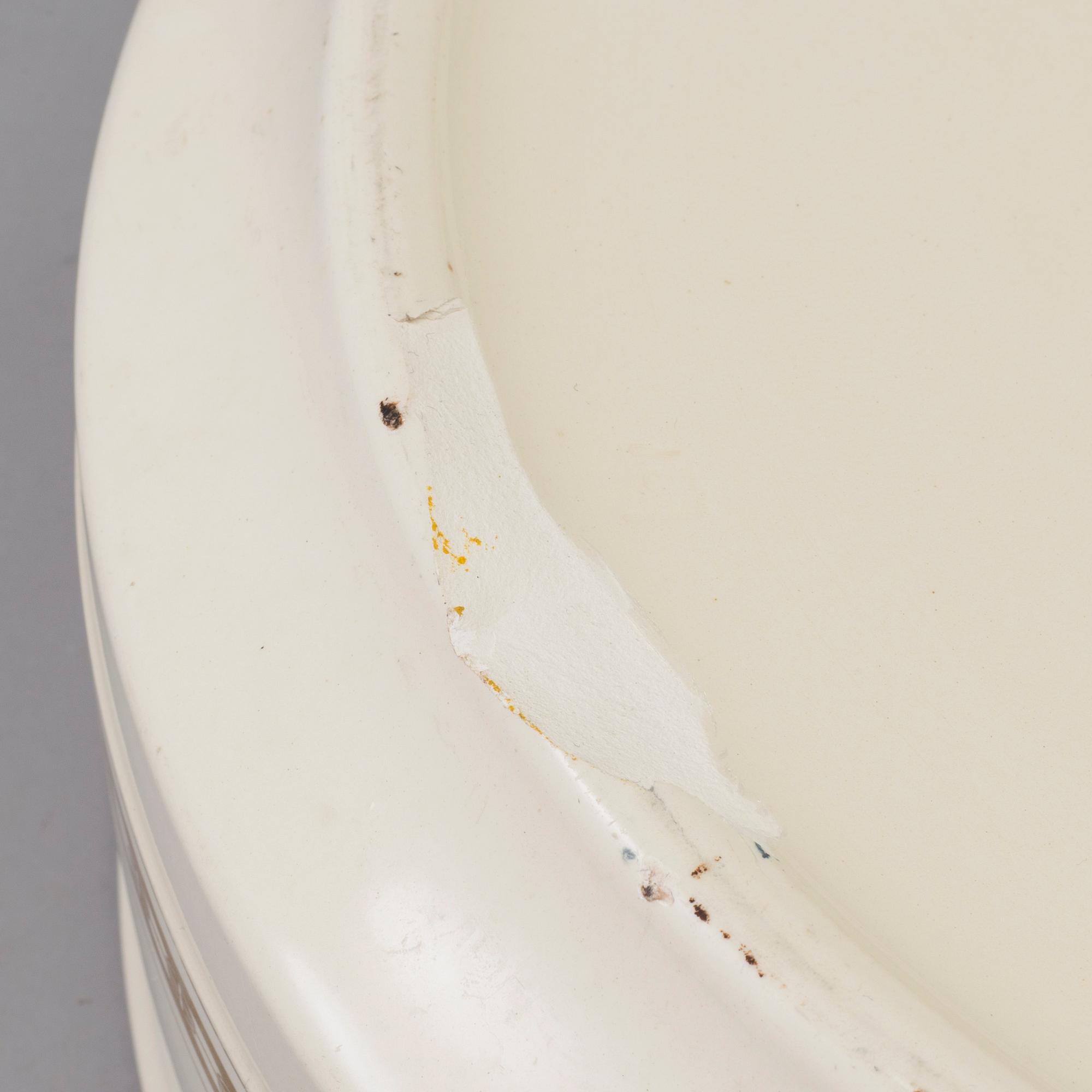 3 pcs of earthenware service from Villeroy & Boch, 20th century.