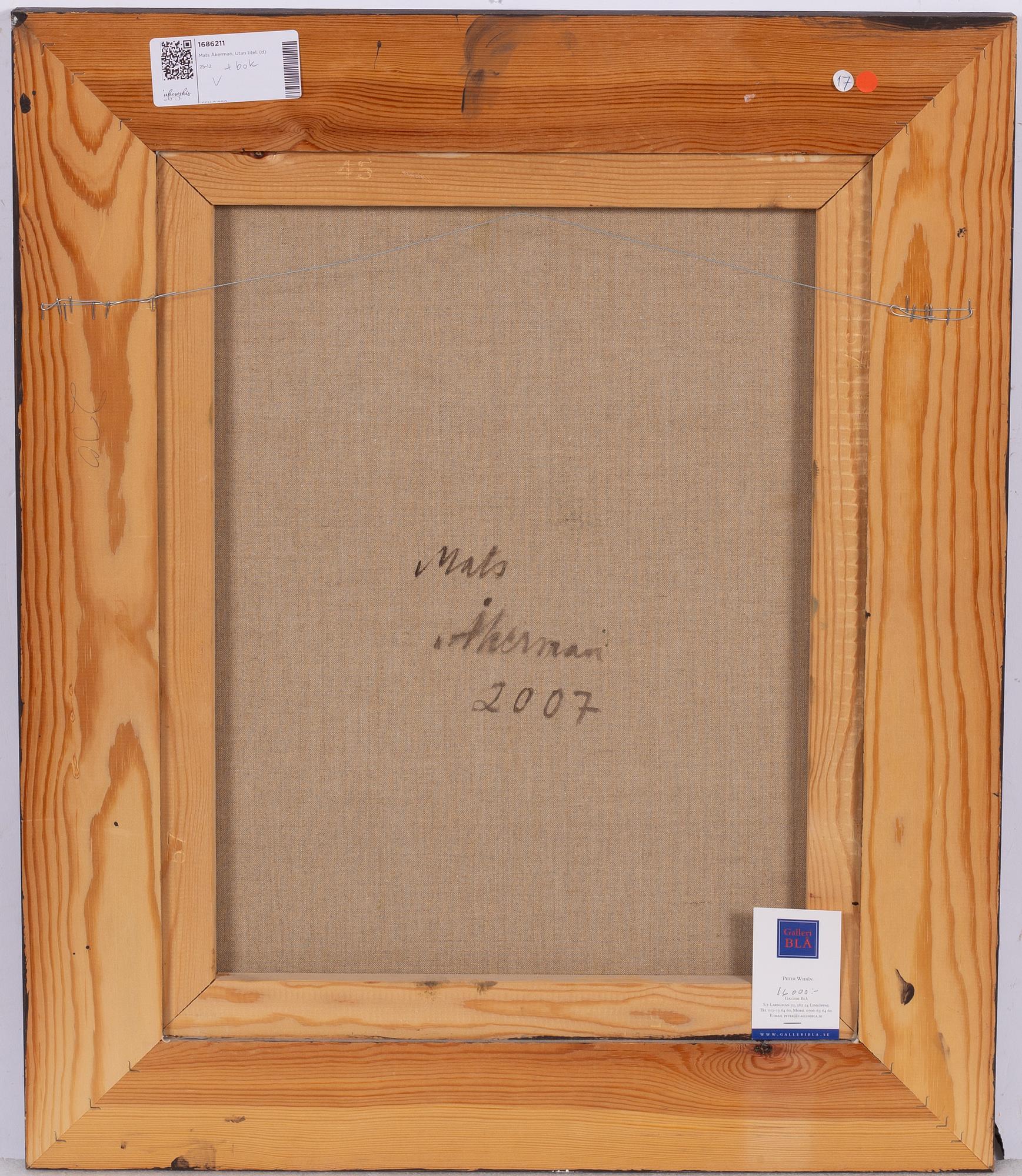 Mats Åkerman, "Gatukorsning".