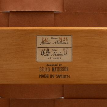 Bruno Mathsson, stol "modell 36", Firma Karl Mathsson 1941.
