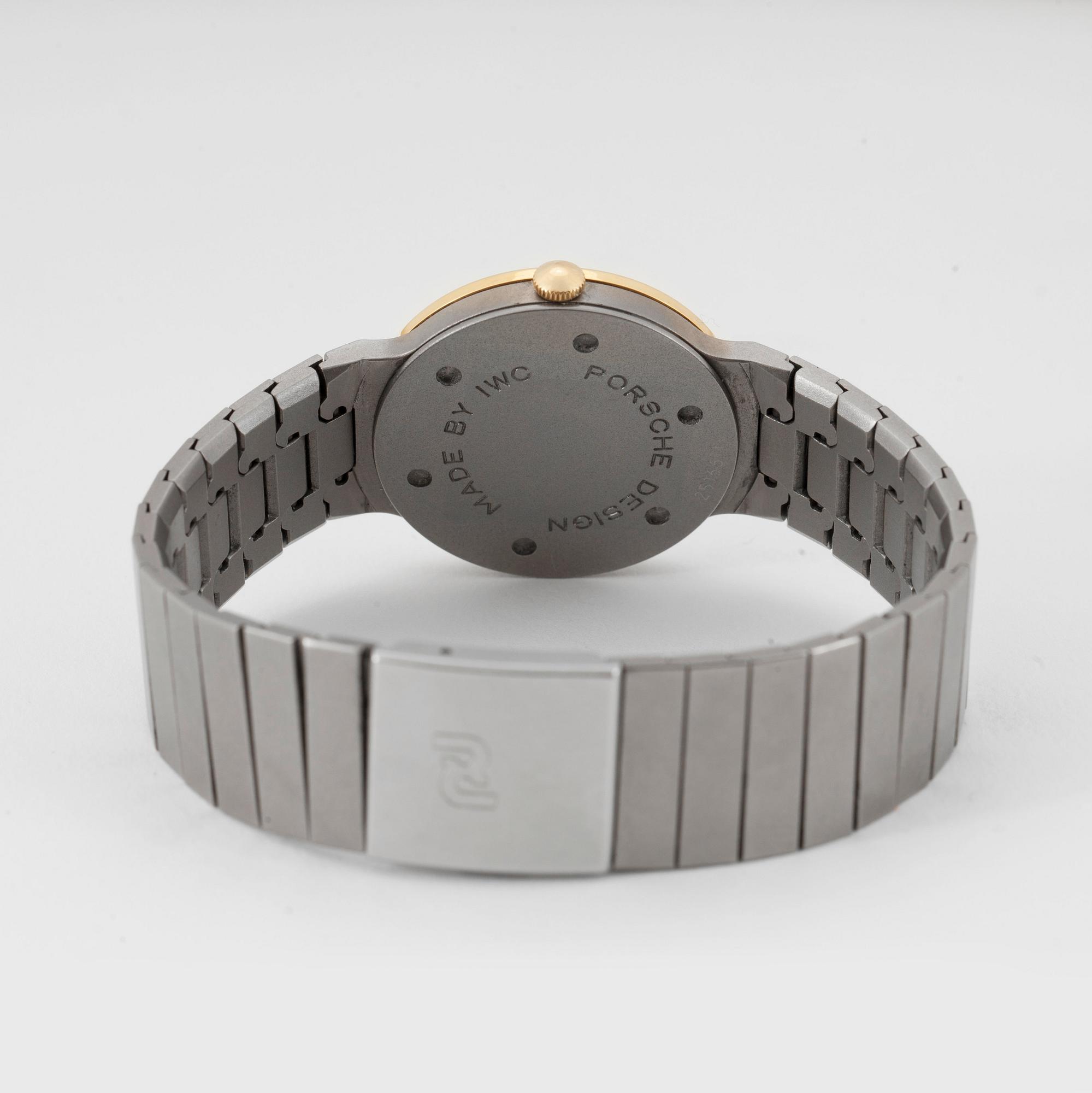 Porsche Design by IWC Ultra Sportivo 02. Titanium gold. Quartz. 32mm. Bukowskis