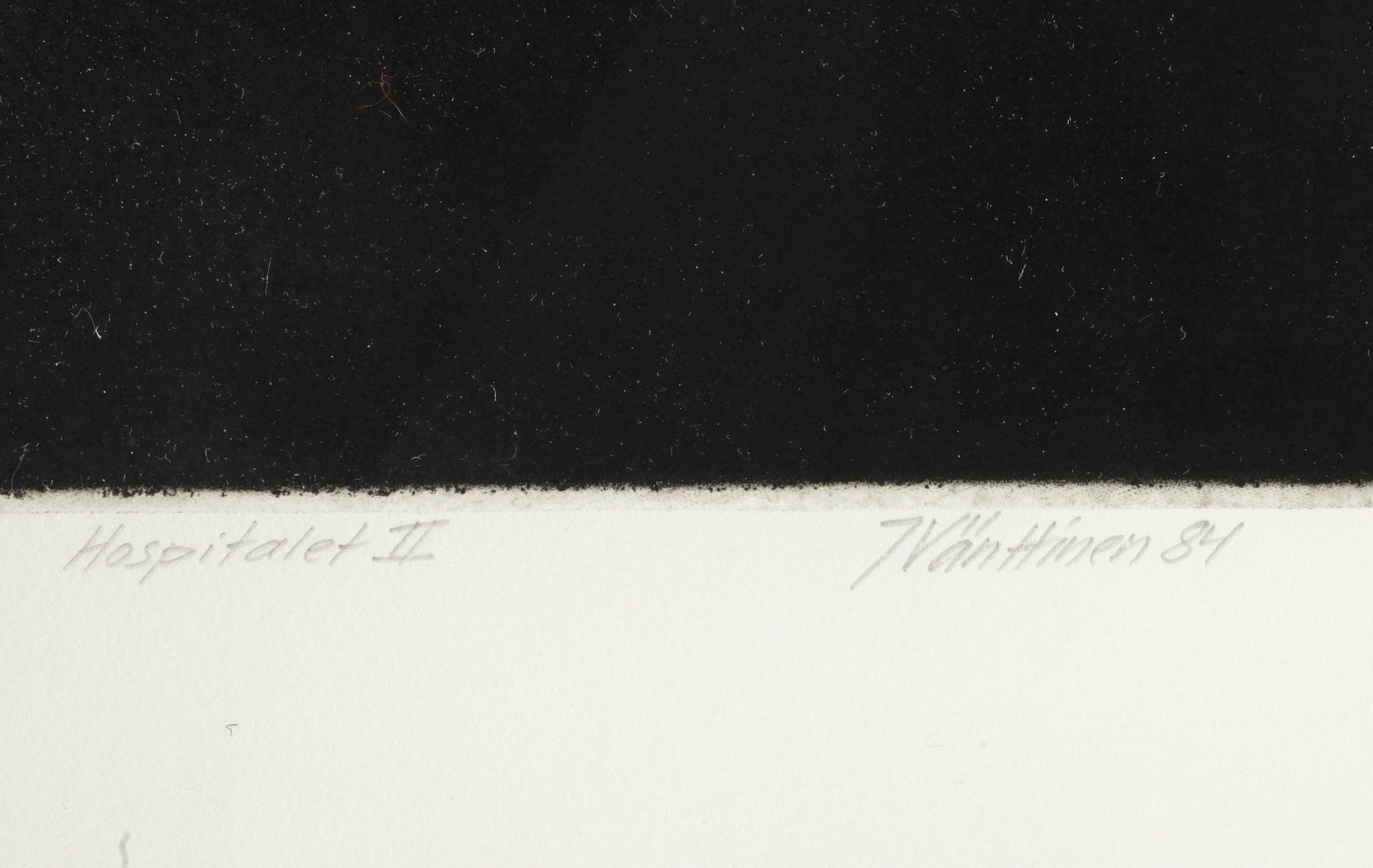 JUKKA VÄNTTINEN, litografi, sign o dat- 84.