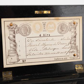 Speldosa, Wien, Österrike, 1873.