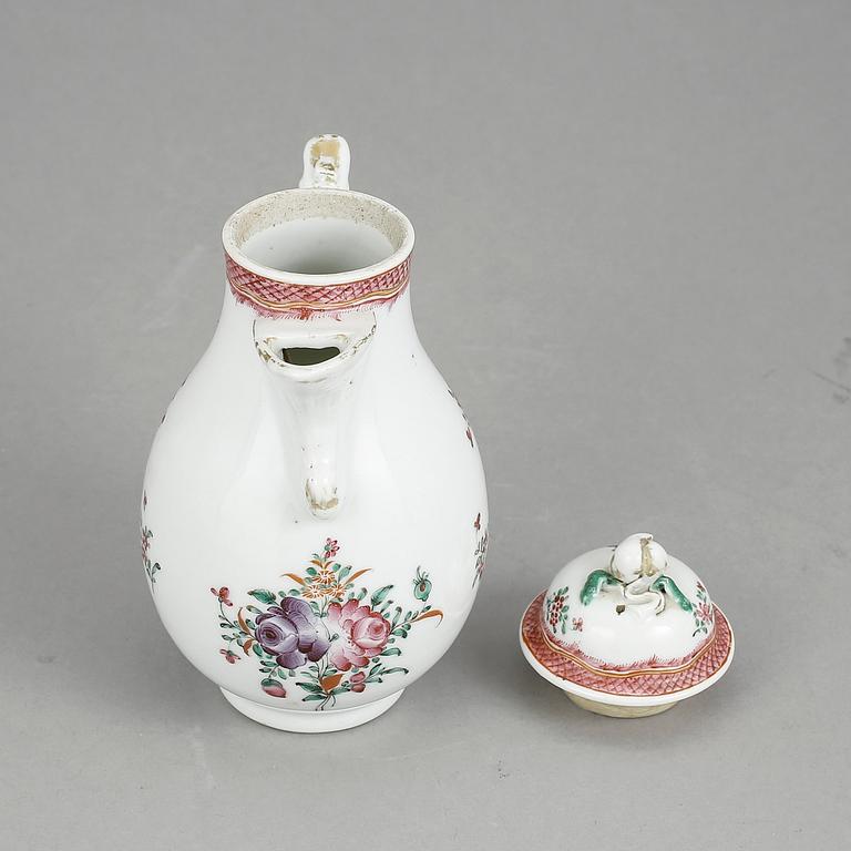 KANNA, porslin, Qingdynastin, Qianlong (1736-95).