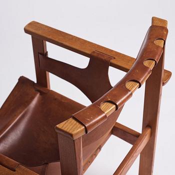 Carl-Axel Acking, a first edition "Trienna", easy chair, cabinetmaker Torsten Schollin, 1950s. Provenance Carl Axel Acking.