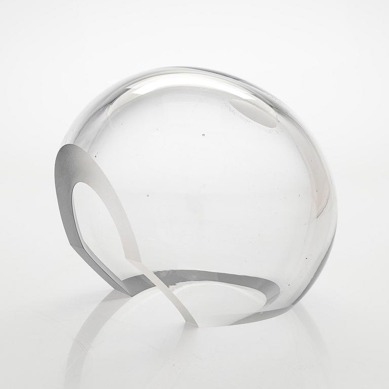 Tiina Nordström, an art glass signed Tiina Nordström, Iittala 1995.