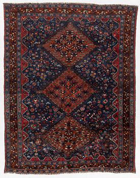 Matta, antik Khamseh, ca 200 x 152 cm.