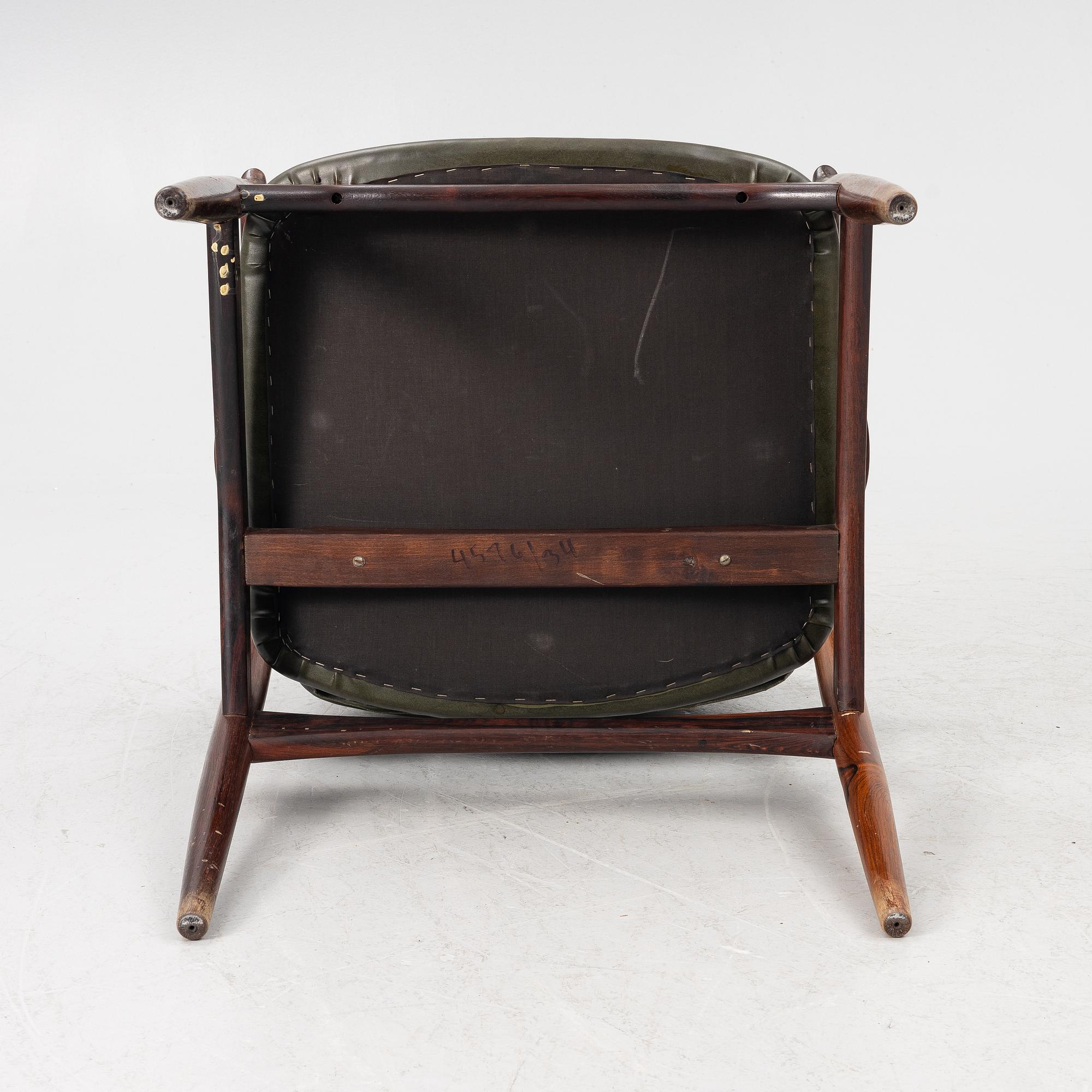 Erik Buch, armchairs, 8 pcs, Denmark, 1960s.