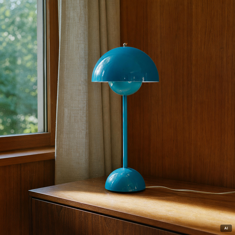 Verner Panton, bordslampa, "Flower Pot", &Tradition, Danmark.