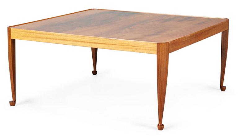 A Josef Frank mahogany sofa table, "Diplomat", Svenskt Tenn.