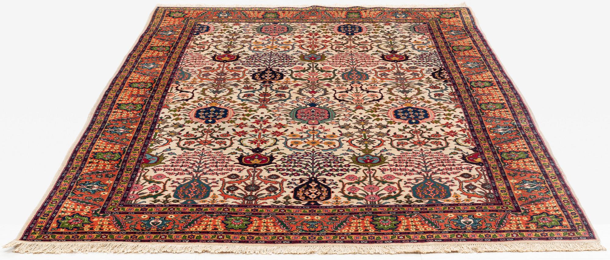 Matta, semiantik, Täbris, ca 286 x 190 cm.