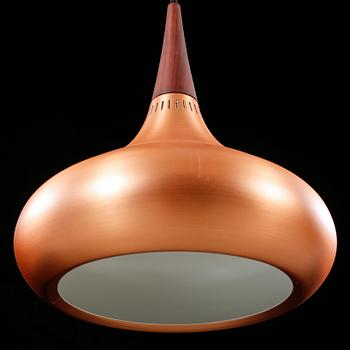 A ceiling lamp named "Orientpendel", designed by Jo Hammerborg for Fog og Mörup, made in late 20th century.
