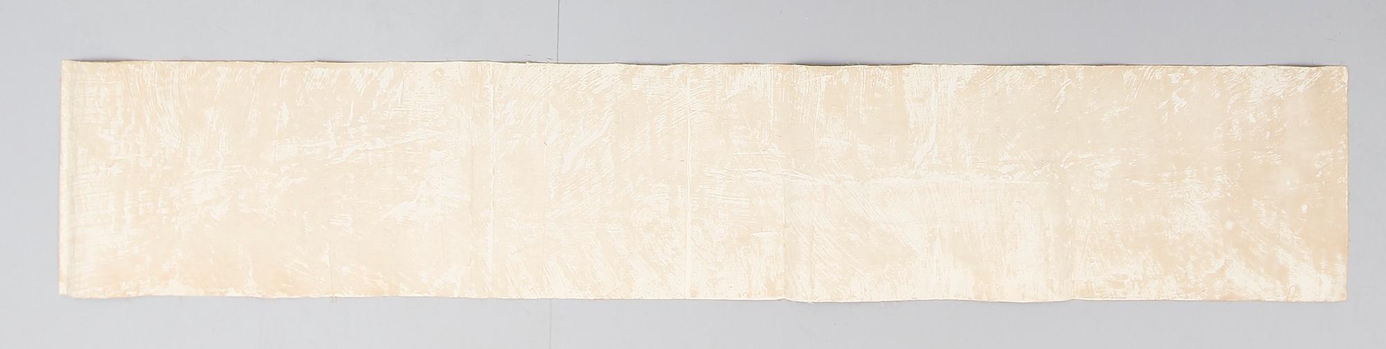 BONADSMÅLNING, papper klistrat på duk, märkt Anno 1835.