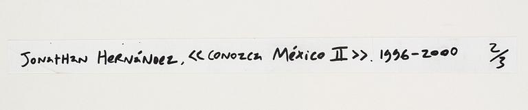 Jonathan Hernandez, "Conozca México II", 1996-2000.