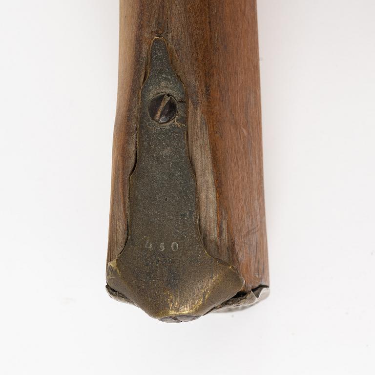 Flintlock rifle, Swedish, repair model.