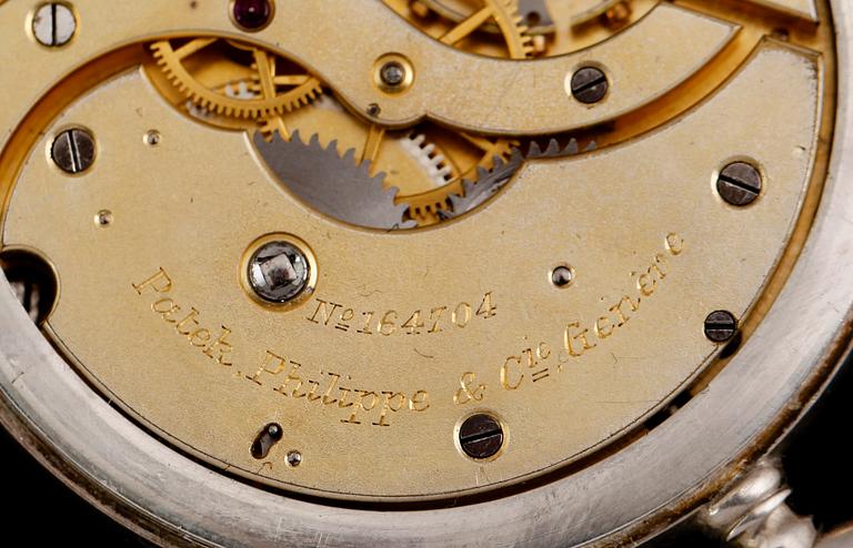 FICKUR, silver, Patek, Philippe & Cie, Genève, 1911.