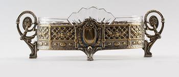 JARDINJÄR, mässing, gustaviansk stil, 1900-talets första hälft.