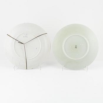 Praktfat, 4 st, Carl-Harry Stålhane, Oskar Dahl och Sylvia Leuchovius, Rörstrand.