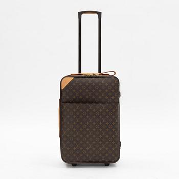 Louis Vuitton, a monogram canvas 'Pégase 60' suitcase, 2004.