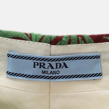Prada, a pair of damast pants, size 36.