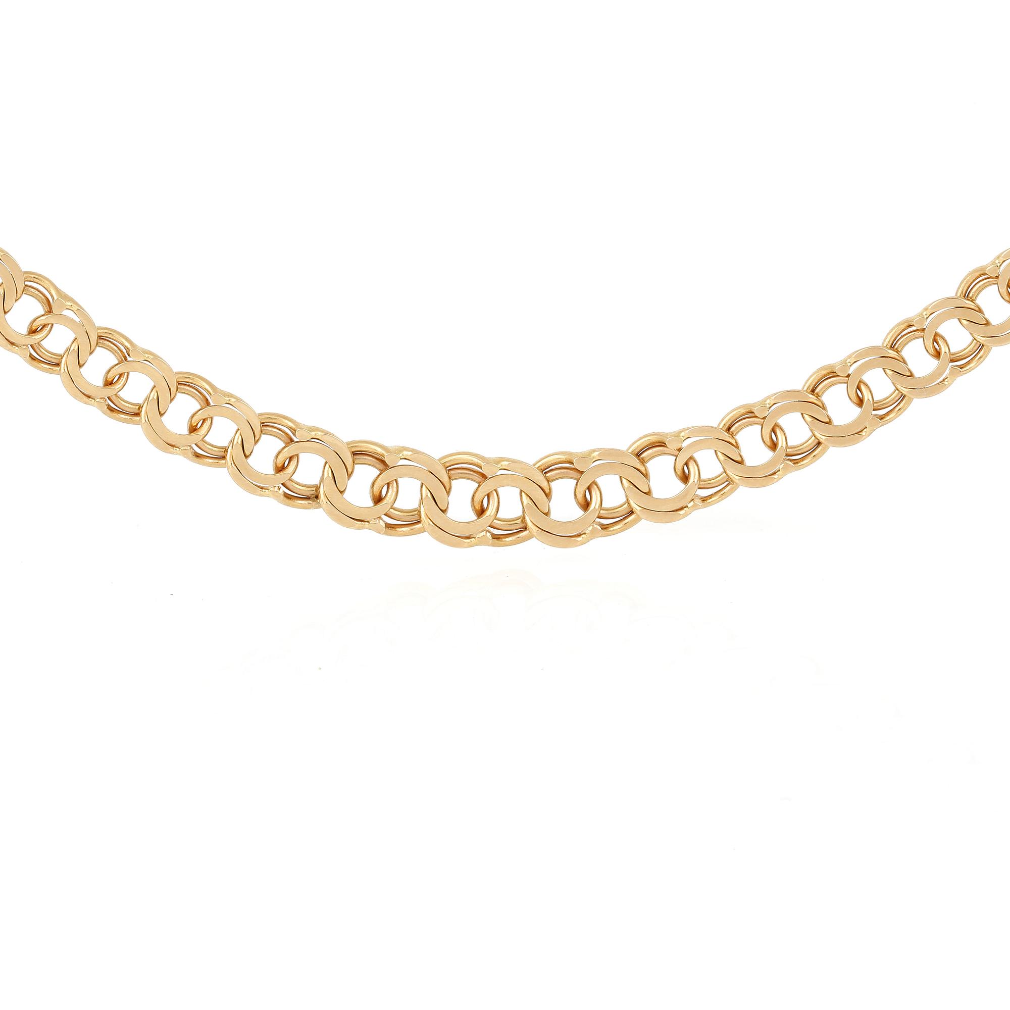 COLLIER, 18 k guld. 1976. Vikt ca 20 gram.