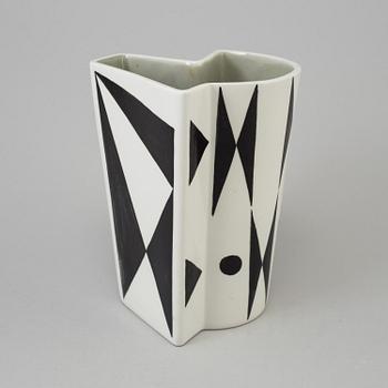 A porcelain vase  'Konstrakta SNT' by Carl-Harry Stålhane  for Rörstrand, designed in 1953.