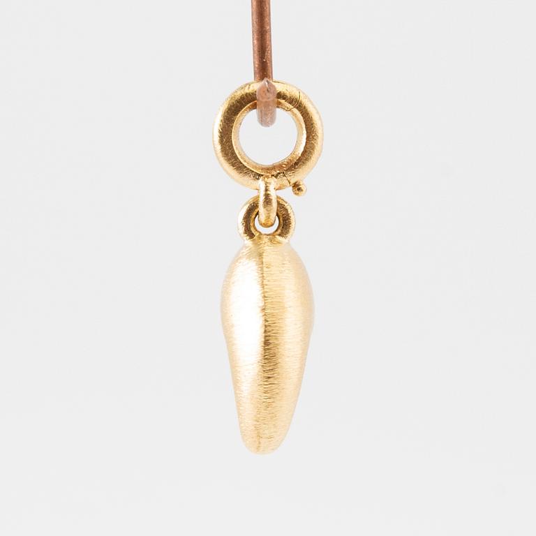 Ole Lynggaard, Pendant "Zodiac Cancer/Zodiac Sign Cancer" 18K gold.