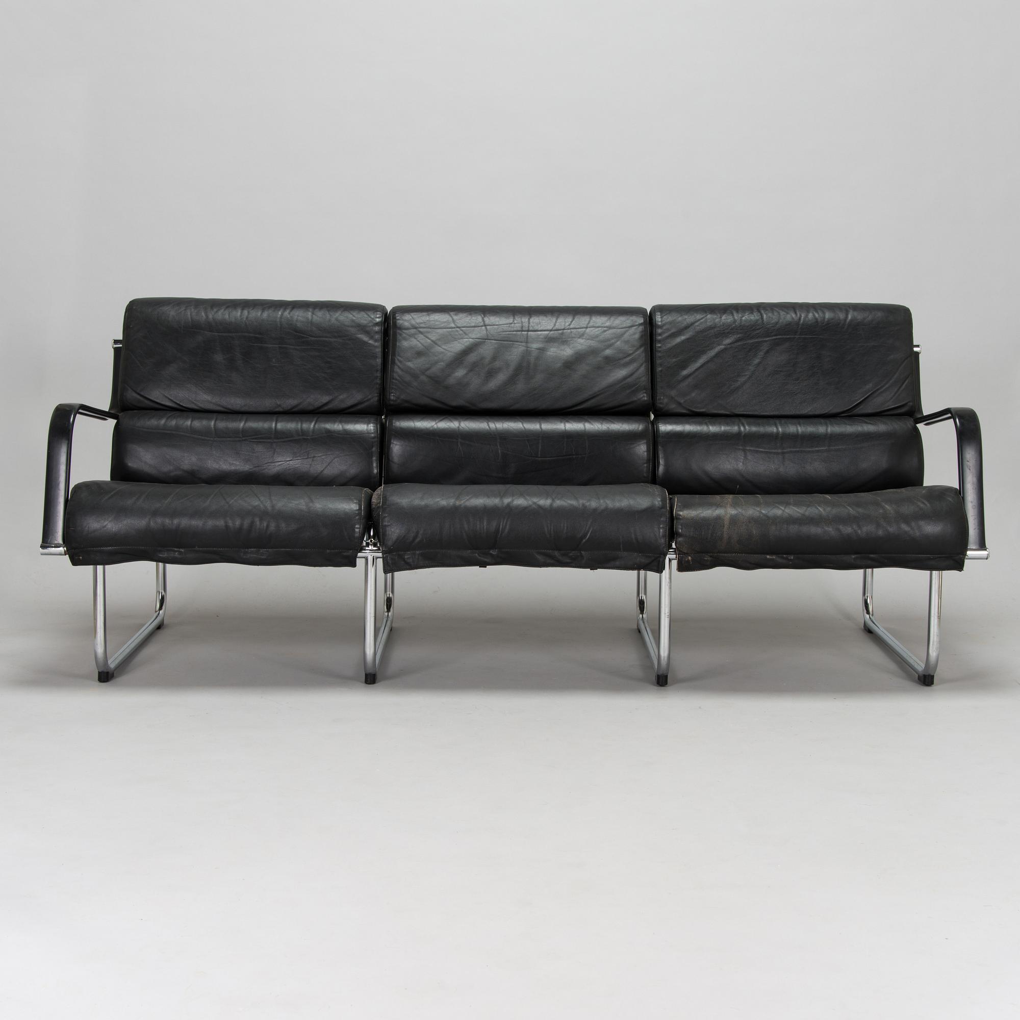 Yrjö Kukkapuro, sohva, "Remmi", Avarte, 1900-luvun loppu.