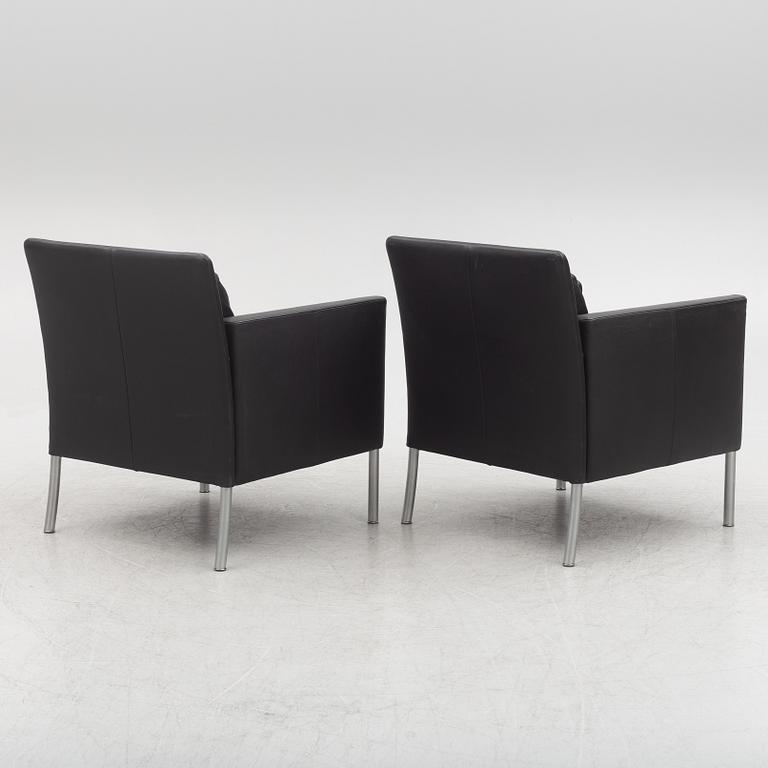 Walter Knoll, a pair of armchairs, 'Jason 391'.