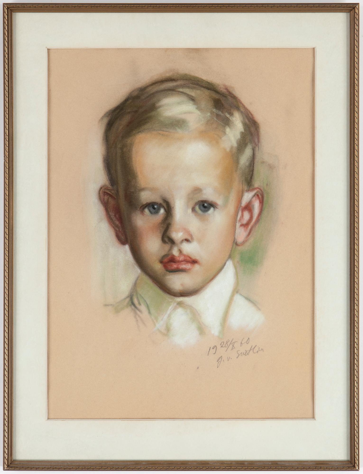 GEORGES VON SWETLIK, pastell, signerad och daterad 28/X 1960.