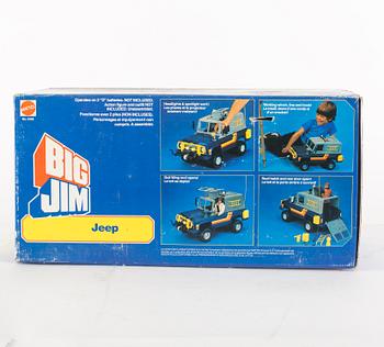 BIG JIM, Jeep i förpackning, Mattel, 1981.