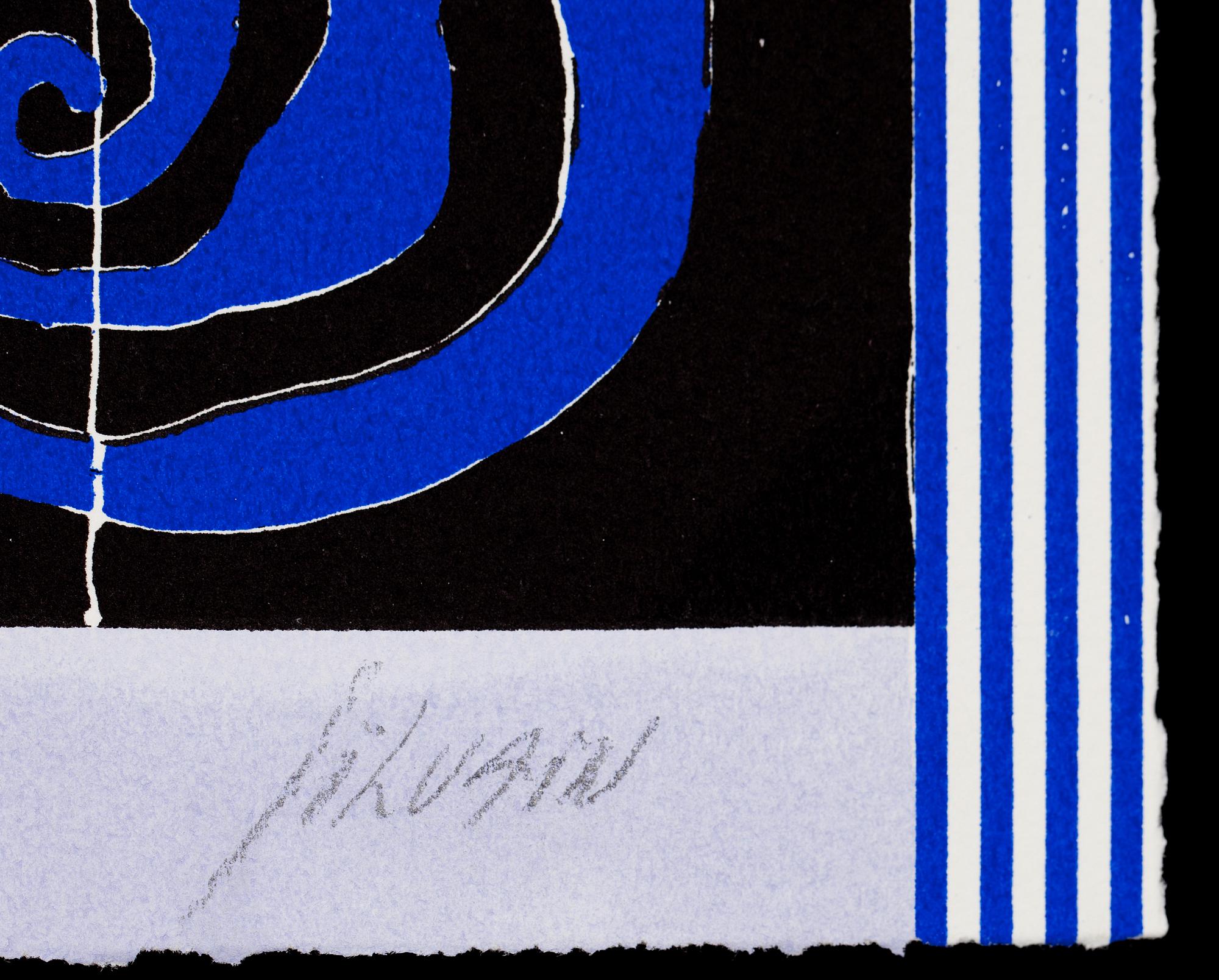 ERRO och CHRISTIAN SILVAIN-KLUTSBERGEN, färglitografier, 2 st, signerade.