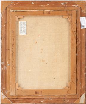 GIDEON BÖRJE, olja på duk, signerad.